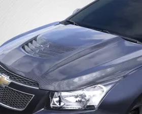 2011-2015 Chevrolet Cruze Carbon Creations Stingray Z Hood- 1 Piece