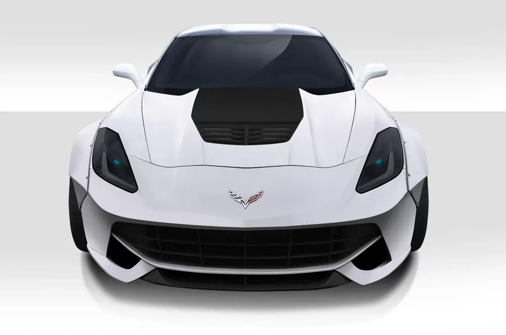 2014-2019 Chevrolet Corvette C7 Duraflex Z06 Look Hood- 1 Piece - 112419