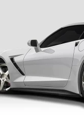 2014-2019 Chevrolet Corvette C7 Duraflex Gran Veloce Side Skirts- 2 Piece                                     - 112425 - Image 3