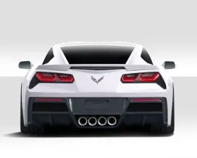 2014-2019 Chevrolet Corvette C7 Duraflex Gran Veloce Rear Diffuser- 1 Piece