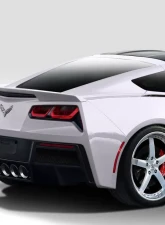 2014-2019 Chevrolet Corvette C7 Duraflex Gran Veloce Rear Diffuser- 1 Piece                                     - 112426 - Image 2