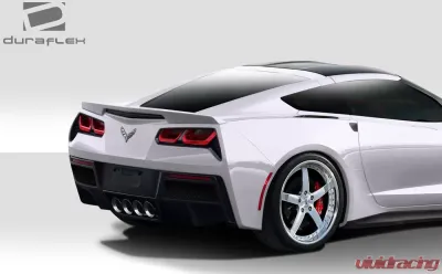 2014-2019 Chevrolet Corvette C7 Duraflex Gran Veloce Rear Diffuser- 1 Piece - 112426