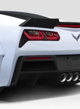 2014-2019 Chevrolet Corvette C7 Duraflex Gran Veloce Rear Diffuser- 1 Piece                                     - 112426 - Image 3