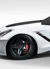 2014-2019 Chevrolet Corvette C7 Duraflex Gran Veloce Wide Body Front Fender Flares- 2 Piece                                     - 112431 - Image 3