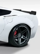 2014-2019 Chevrolet Corvette C7 Duraflex Gran Veloce Wide Body Rear Fender Flares- 2 Piece                                     - 112432 - Image 3