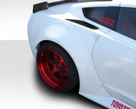 2014-2019 Chevrolet Corvette C7 Duraflex Gran Veloce Wide Body Rear Fender Flares- 2 Piece