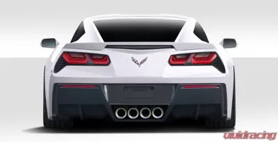 2014-2019 Chevrolet Corvette C7 Duraflex GT Concept Rear Diffuser - 2 Piece - 112436