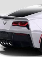 2014-2019 Chevrolet Corvette C7 Duraflex GT Concept Rear Diffuser - 2 Piece                                     - 112436 - Image 2