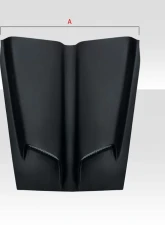 Universal Duraflex WS6 Look Hood Cowl Scoop Vent - 1 Piece                                     - 112440 - Image 4