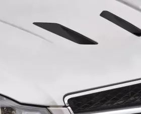 Universal Duraflex Black Series Look Hood Ducts Scoops Vents - 2 Piece