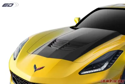 Universal Duraflex Z06 Look Hood Cowl Scoop Vent - 1 Piece - 112447