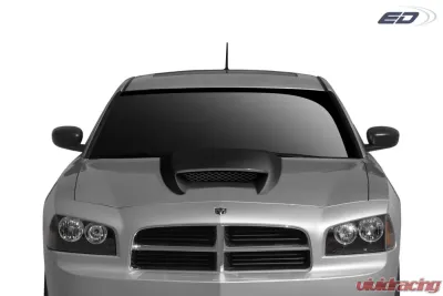 Universal Duraflex SRT Look Hood Cowl Scoop Vent - 1 Piece - 112449