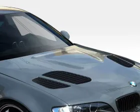 Universal Duraflex GTR Hood Vents Scoops Ducts - 2 Piece