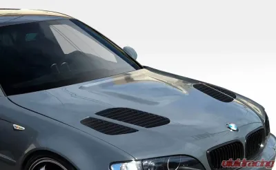 Universal Duraflex GTR Hood Vents Scoops Ducts - 2 Piece - 112452