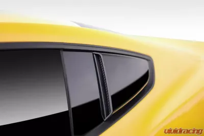 2015-2023 Ford Mustang Duraflex R-Spec Window Scoops - 2 Piece (S) - 112458