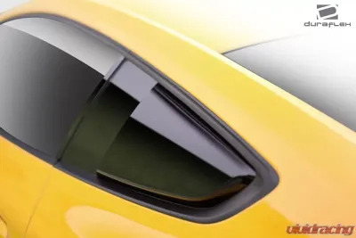 2015-2023 Ford Mustang Duraflex R-Spec Window Scoops - 2 Piece (S) - 112458