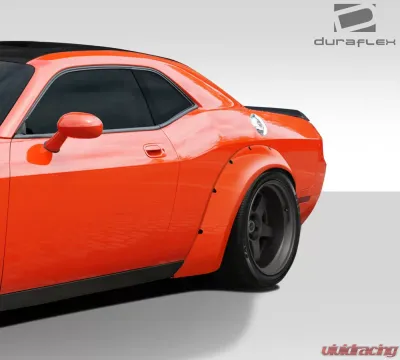 2008-2023 Dodge Challenger Duraflex Novara Wide Body Rear Fender Flares - 2 Piece - 112460