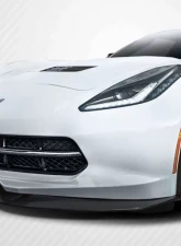 2014-2019 Chevrolet Corvette C7 Carbon Creations Apex Front Splitter - 3 Piece                                     - 112472 - Image 9