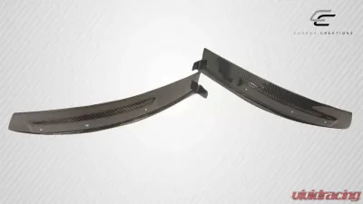 2014-2019 Chevrolet Corvette C7 Carbon Creations Apex Front Splitter - 3 Piece - 112472
