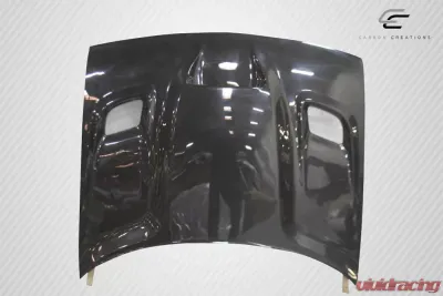 2008-2023 Dodge Challenger Carbon Creations Dritech Hellcat Look Hood - 1 Piece - 112475