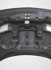 2008-2023 Dodge Challenger Carbon Creations Dritech Hellcat Look Hood - 1 Piece                                     - 112475 - Image 8