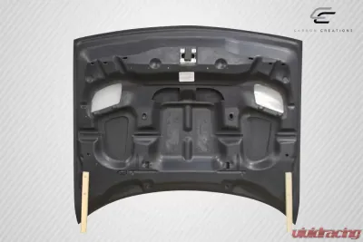 2008-2023 Dodge Challenger Carbon Creations Dritech Hellcat Look Hood - 1 Piece - 112475