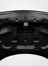 2008-2023 Dodge Challenger Carbon Creations Dritech Hellcat Look Hood - 1 Piece                                     - 112475 - Image 6