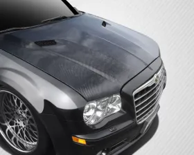 2005-2010 Chrysler 300 300C Carbon Creations Challenger Hood - 1 Piece