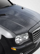 2005-2010 Chrysler 300 300C Carbon Creations Challenger Hood - 1 Piece                                     - 112476 - Image 6