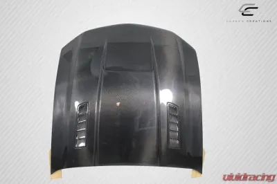 2010-2012 Ford Mustang Carbon Creations Dritech CVX Version 3 Hood - 1 Piece - 112477