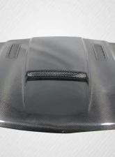2010-2012 Ford Mustang Carbon Creations Dritech CVX Version 3 Hood - 1 Piece                                     - 112477 - Image 4