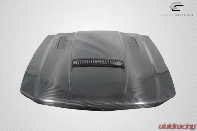 2010-2012 Ford Mustang Carbon Creations Dritech CVX Version 3 Hood - 1 Piece - 112477