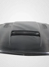 2010-2012 Ford Mustang Carbon Creations Dritech CVX Version 3 Hood - 1 Piece                                     - 112477 - Image 5