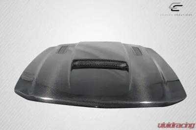 2010-2012 Ford Mustang Carbon Creations Dritech CVX Version 3 Hood - 1 Piece - 112477