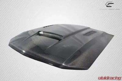 2010-2012 Ford Mustang Carbon Creations Dritech CVX Version 3 Hood - 1 Piece - 112477