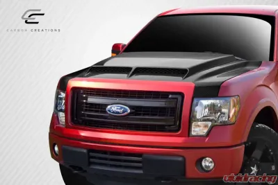 2009-2014 Ford F-150 Carbon Creations GT500 Hood - 1 Piece - 112478
