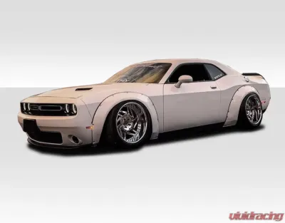 2008-2020 Dodge Challenger Duraflex Novara Wide Body Kit - 4 Piece - 112481