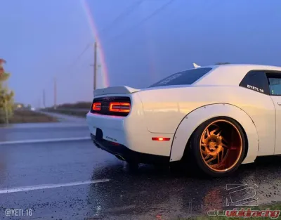 2008-2020 Dodge Challenger Duraflex Novara Wide Body Kit - 4 Piece - 112481