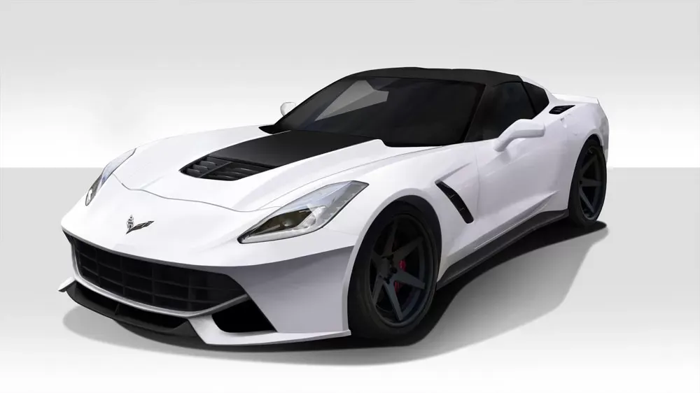 2014-2019 Chevrolet Corvette C7 Duraflex Gran Veloce Body Kit - 4 Piece - 112497