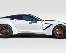 2014-2019 Chevrolet Corvette C7 Duraflex Gran Veloce Wide Body Kit - 6 Piece