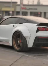 2014-2019 Chevrolet Corvette C7 Duraflex Gran Veloce Wide Body Kit - 6 Piece                                     - 112499 - Image 4