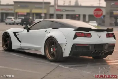 2014-2019 Chevrolet Corvette C7 Duraflex Gran Veloce Wide Body Kit - 6 Piece - 112499