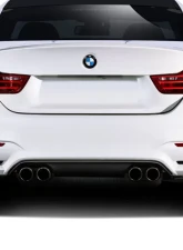 2014-2020 BMW 4 Series F32 Duraflex M4 Look Rear Diffuser ( must be used with M4 look rear bumper) - 1 Piece                                     - 112518 - Image 5
