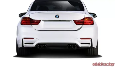 2014-2020 BMW 4 Series F32 Duraflex M4 Look Rear Diffuser ( must be used with M4 look rear bumper) - 1 Piece - 112518