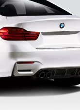 2014-2020 BMW 4 Series F32 Duraflex M4 Look Rear Diffuser ( must be used with M4 look rear bumper) - 1 Piece                                     - 112518 - Image 2