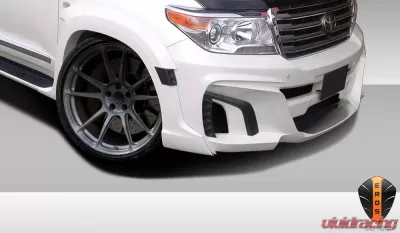 2013-2015 Toyota Land Cruiser Eros Version 1 Wide Body Front Fender Flares - 2 Piece (S) - 112524