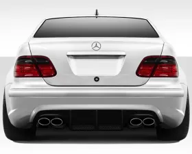 1998-2002 Mercedes CLK W208 Duraflex Black Series Look Wide Body Rear Bumper Cover - 1 Piece