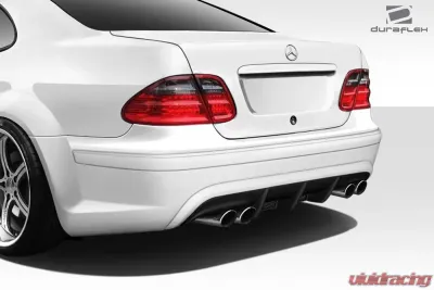 1998-2002 Mercedes CLK W208 Duraflex Black Series Look Wide Body Rear Bumper Cover - 1 Piece - 112558