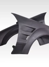 1998-2002 Mercedes CLK W208 Duraflex Black Series Look Wide Body Front Fender Flares - 2 Piece                                     - 112560 - Image 5