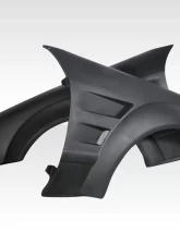 1998-2002 Mercedes CLK W208 Duraflex Black Series Look Wide Body Front Fender Flares - 2 Piece                                     - 112560 - Image 6